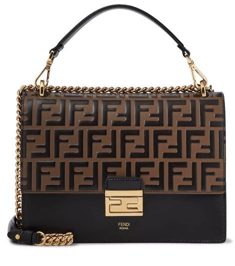 fendi kan u medium|Fendi: Black Medium Kan U Bag .